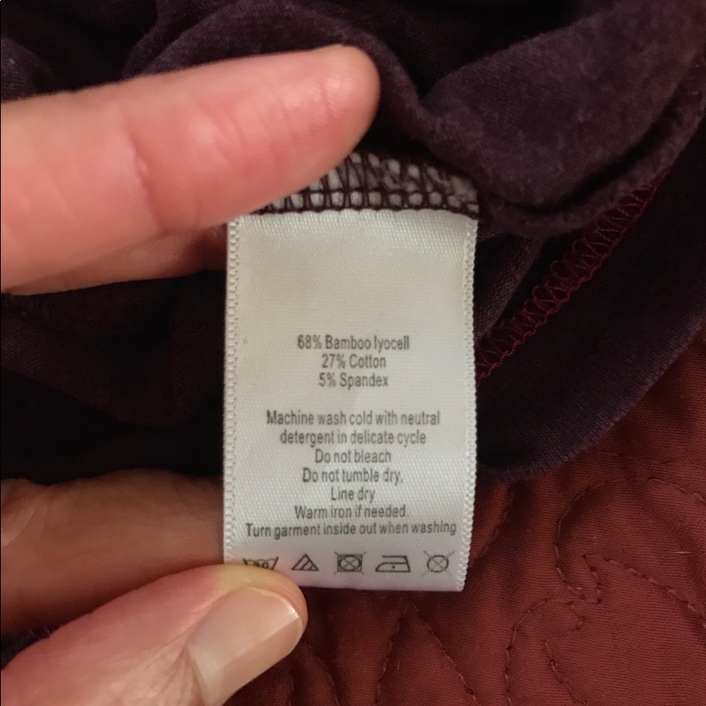 ALO tank maroon XS - Picture 4 of 7